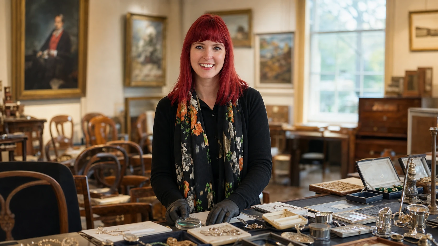 Independent Work and Clevedon Salerooms - izzie balmer husband